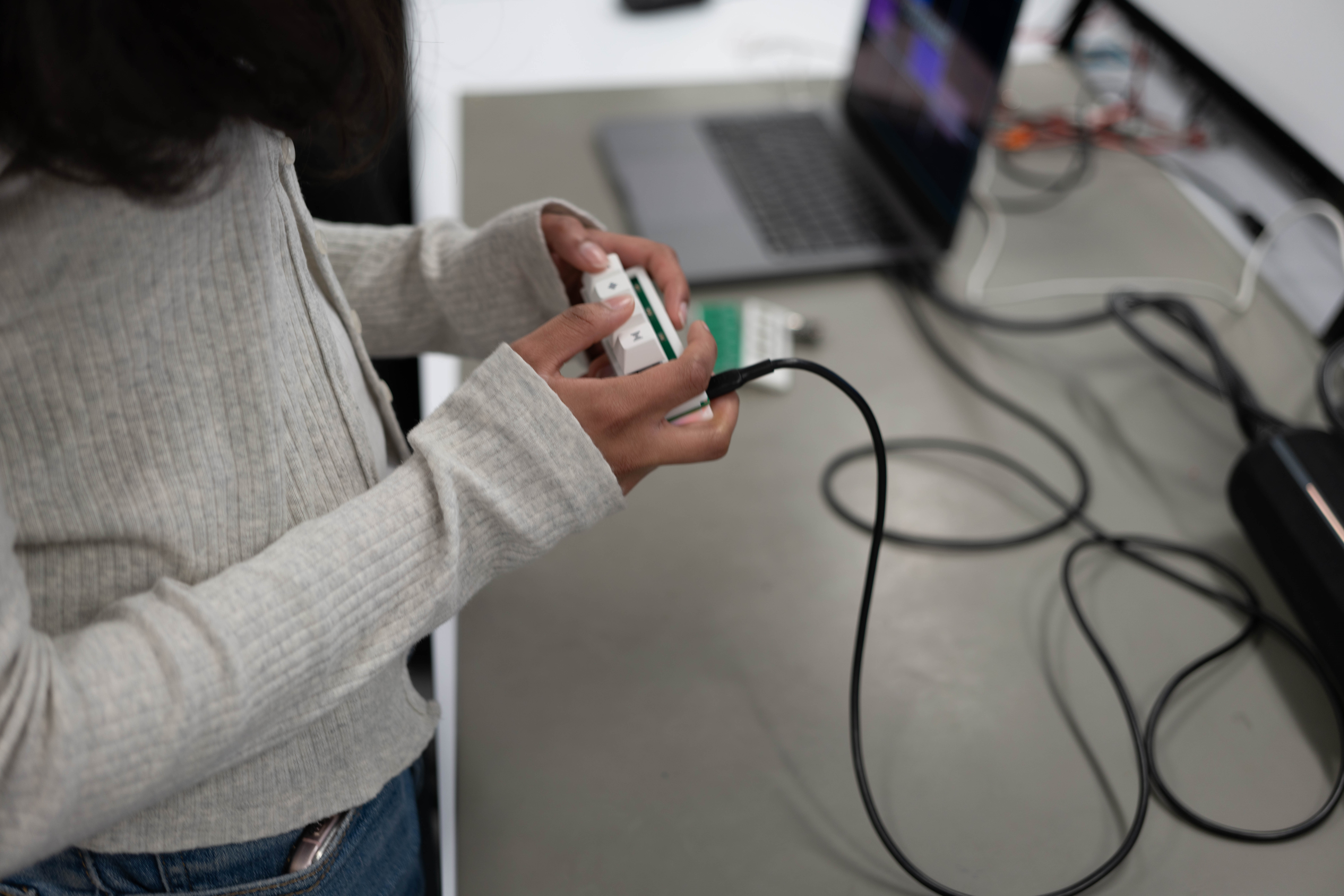 Controller in hand