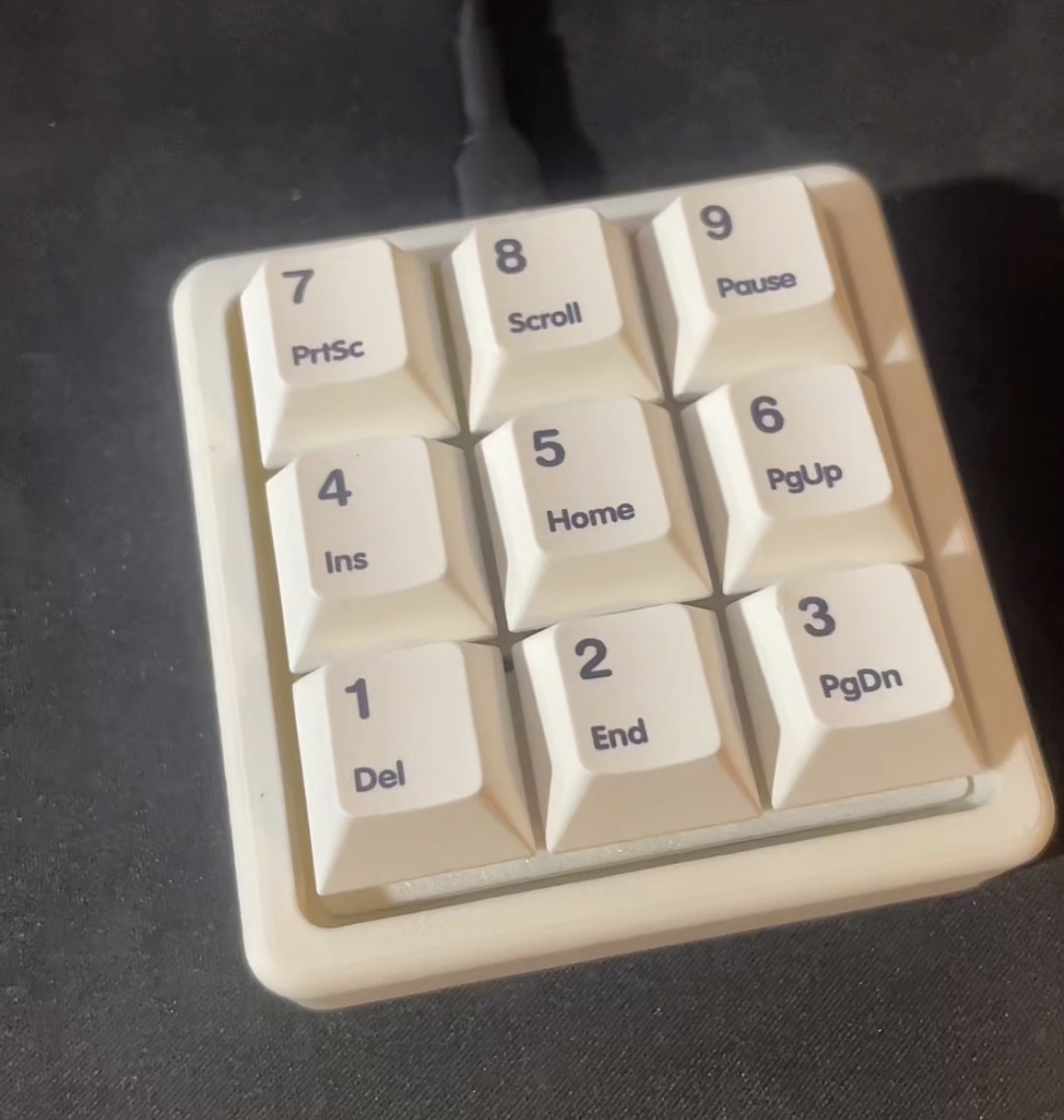 Finished custom 3x3 macropad